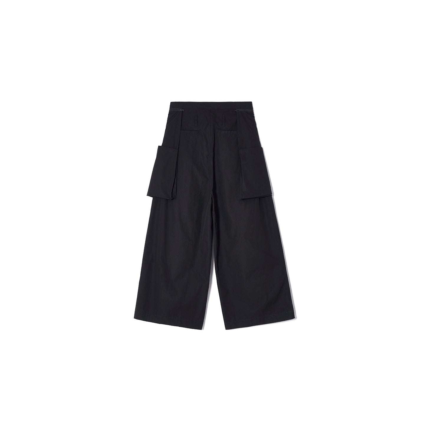 SS24-06 Wide-Leg Pants with Removable Cargo Pockets