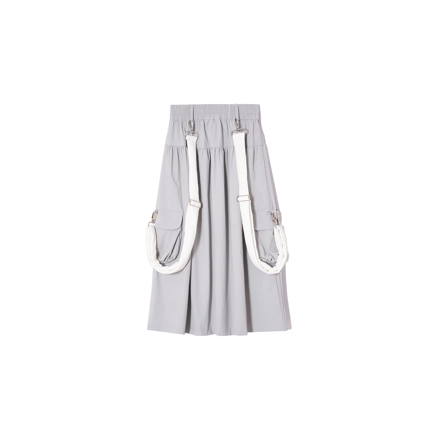 SS24-01 Pleated Skirt (with Suspender Straps)