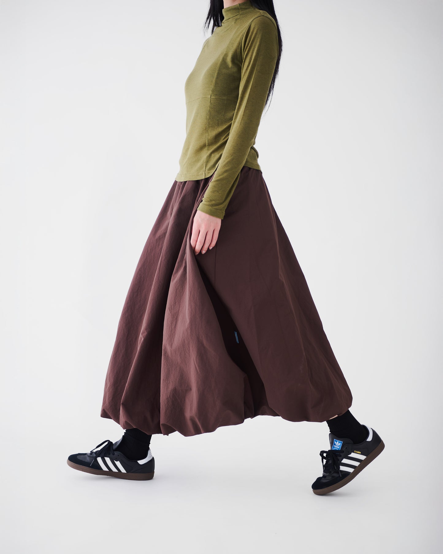 AW24-03 Seaweed Long Sleeve Top