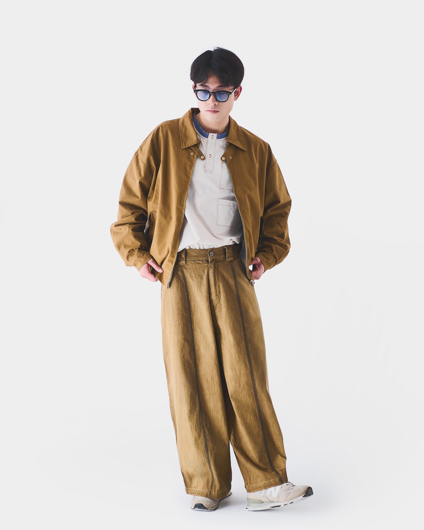 AW24-12J Archaic Double Woolen Jacket(Brown)