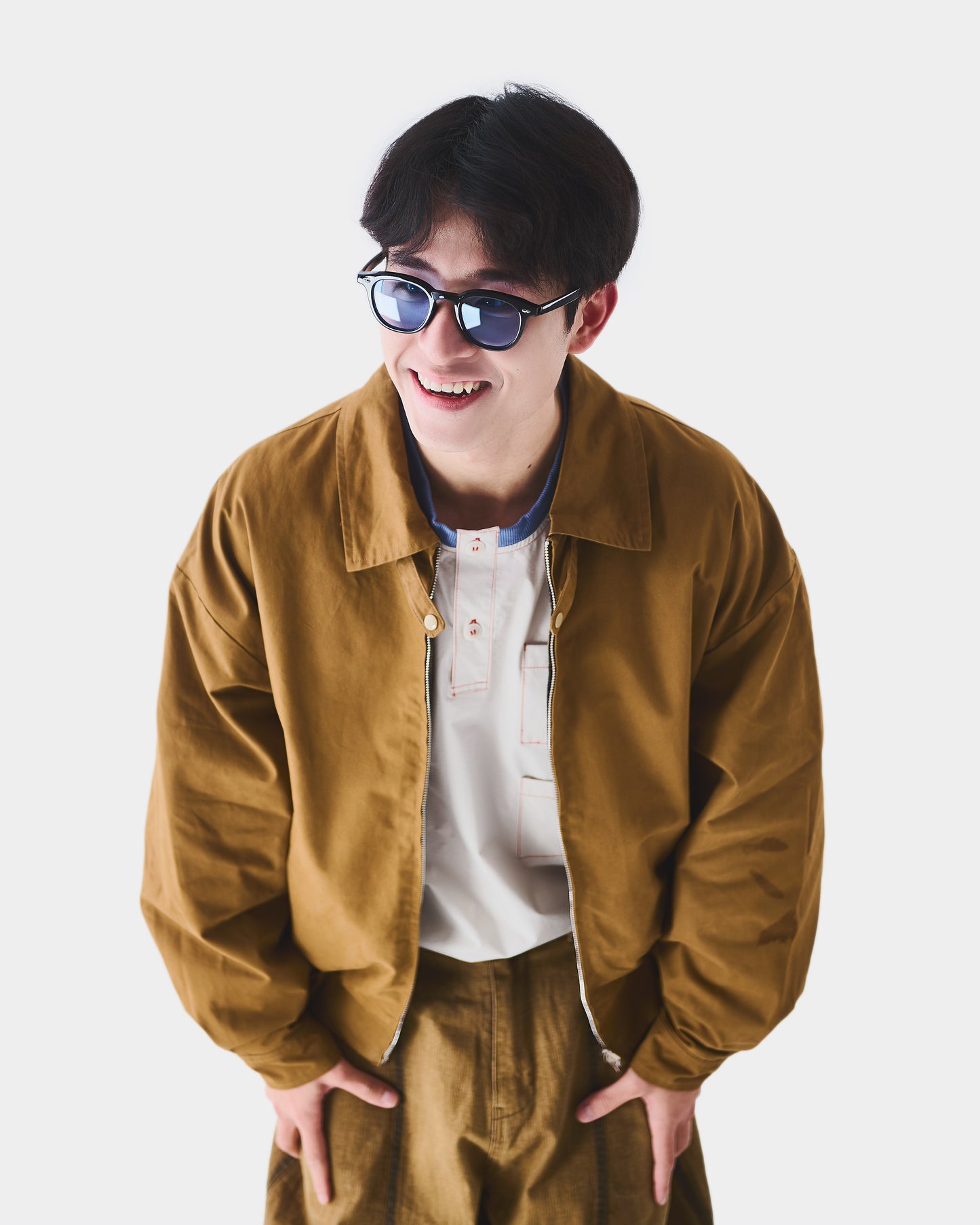 AW24-12J Archaic Double Woolen Jacket(Brown)