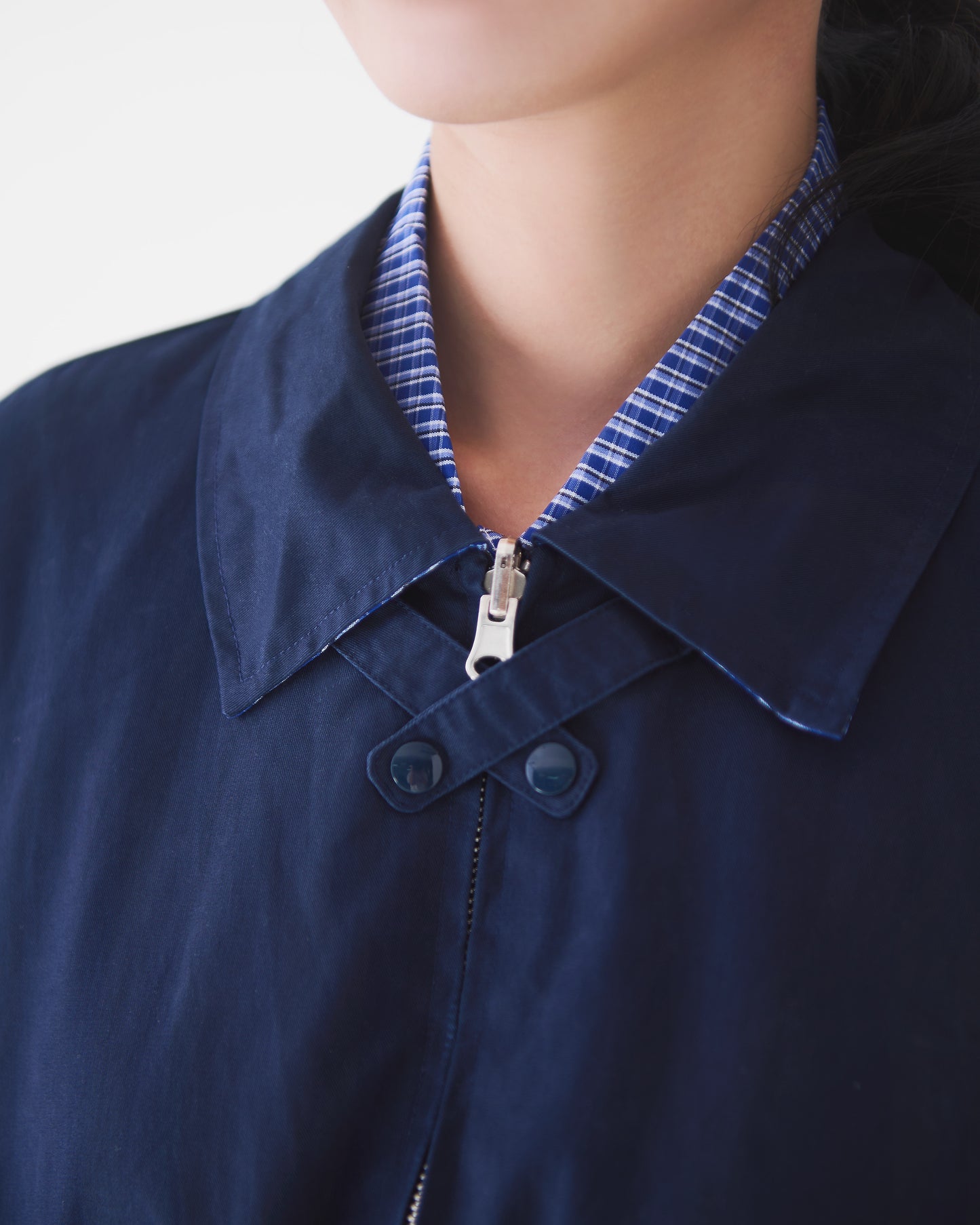 AW24-12J Archaic Double Woolen Jacket(Navy)