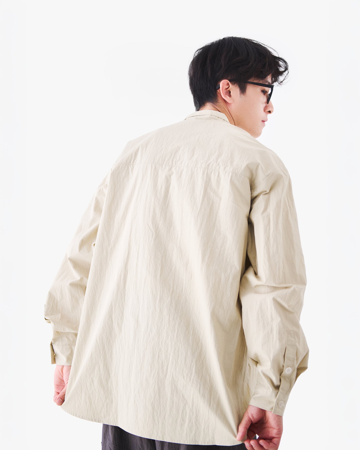 AW24-17J Notch Lapel Shirt Jacket