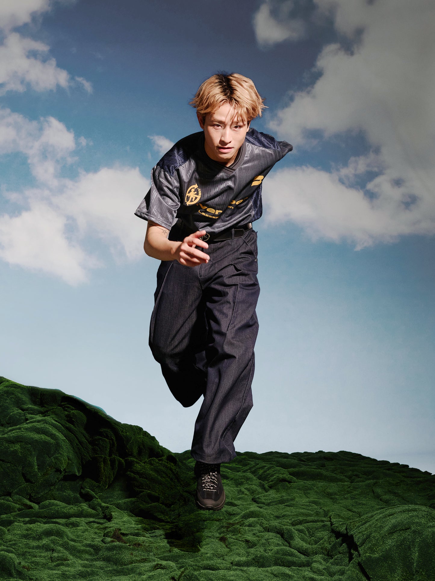 SS25-10T Normcore Jersey Tee (Blue)