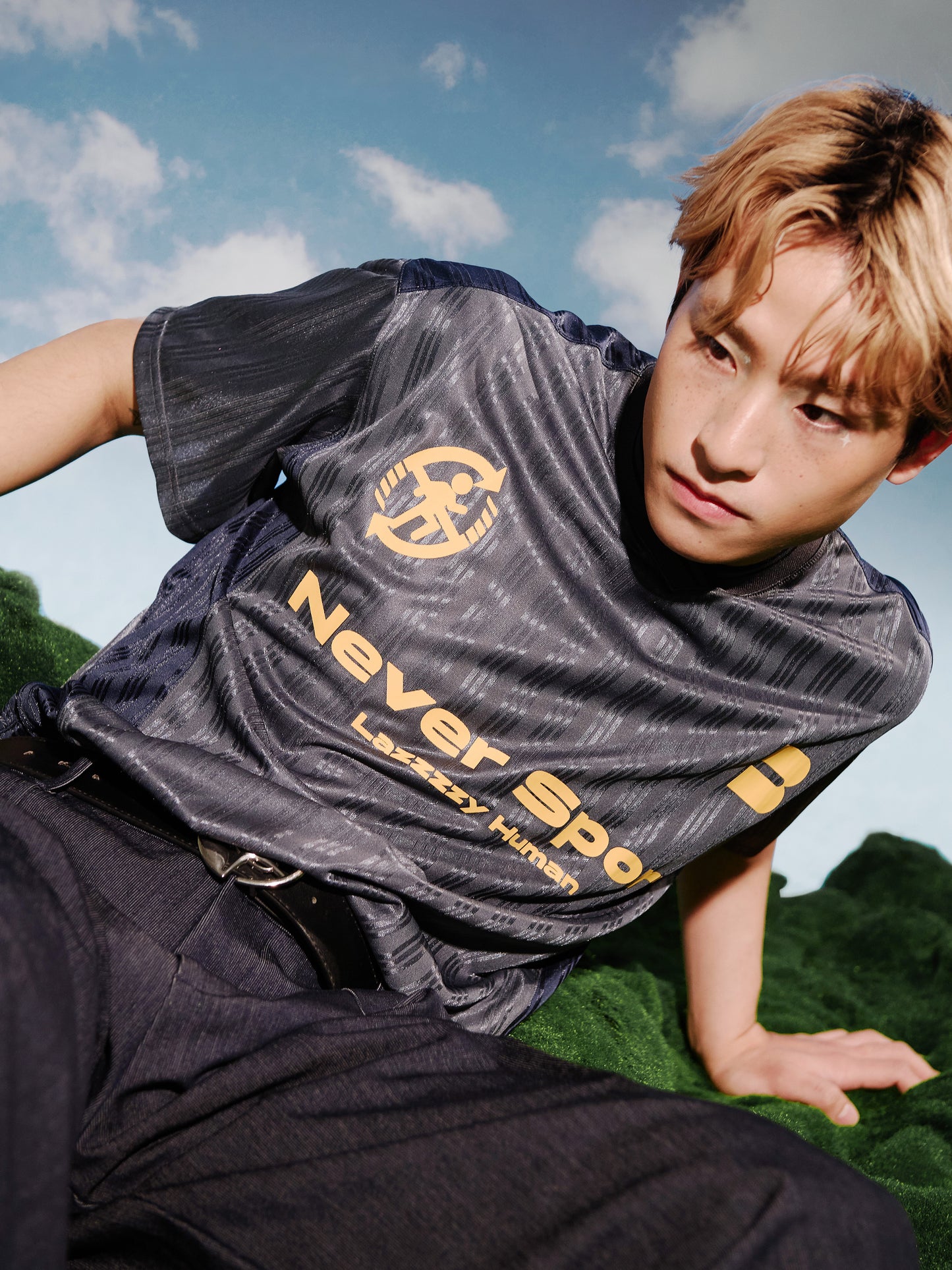 SS25-10T Normcore Jersey Tee (Blue)