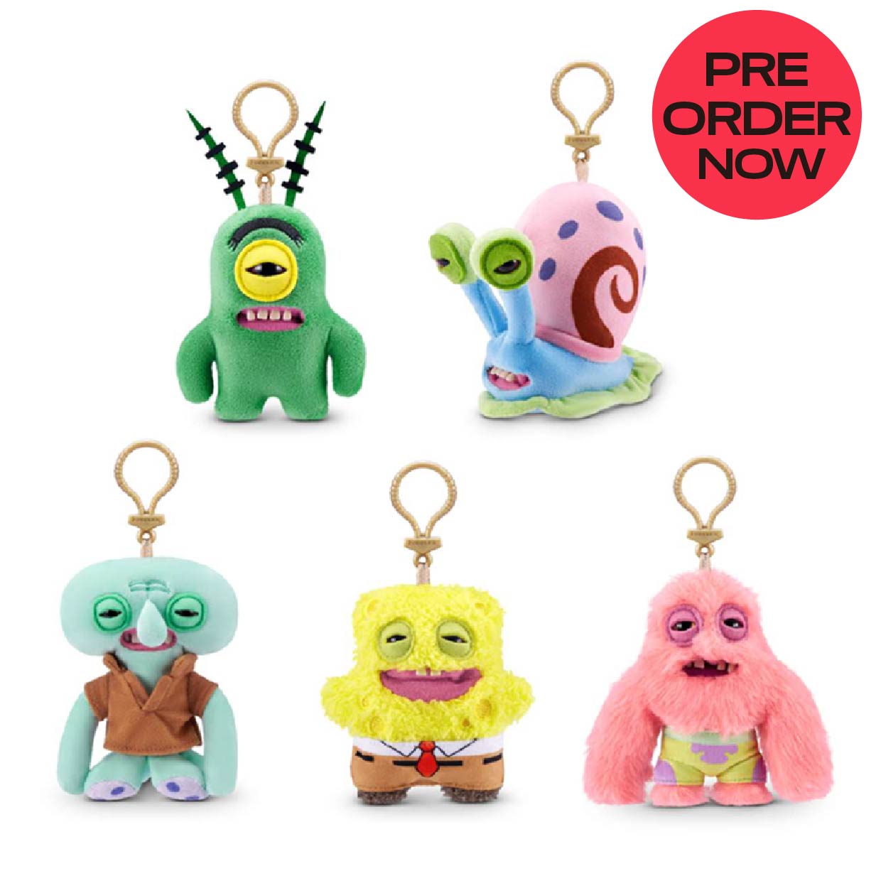 Fuggler 海綿寶寶系列吊飾(PREORDER)