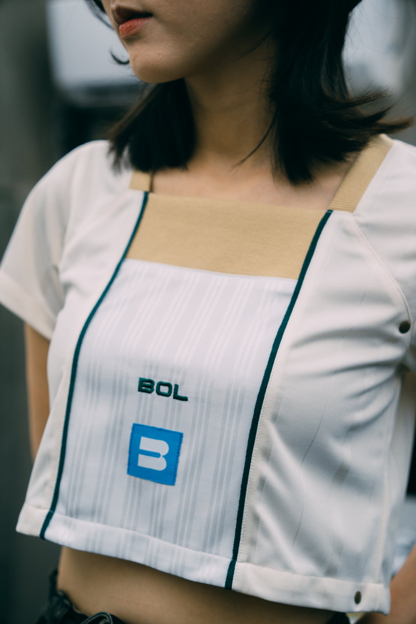 Sport Jersey Tee (Beige)