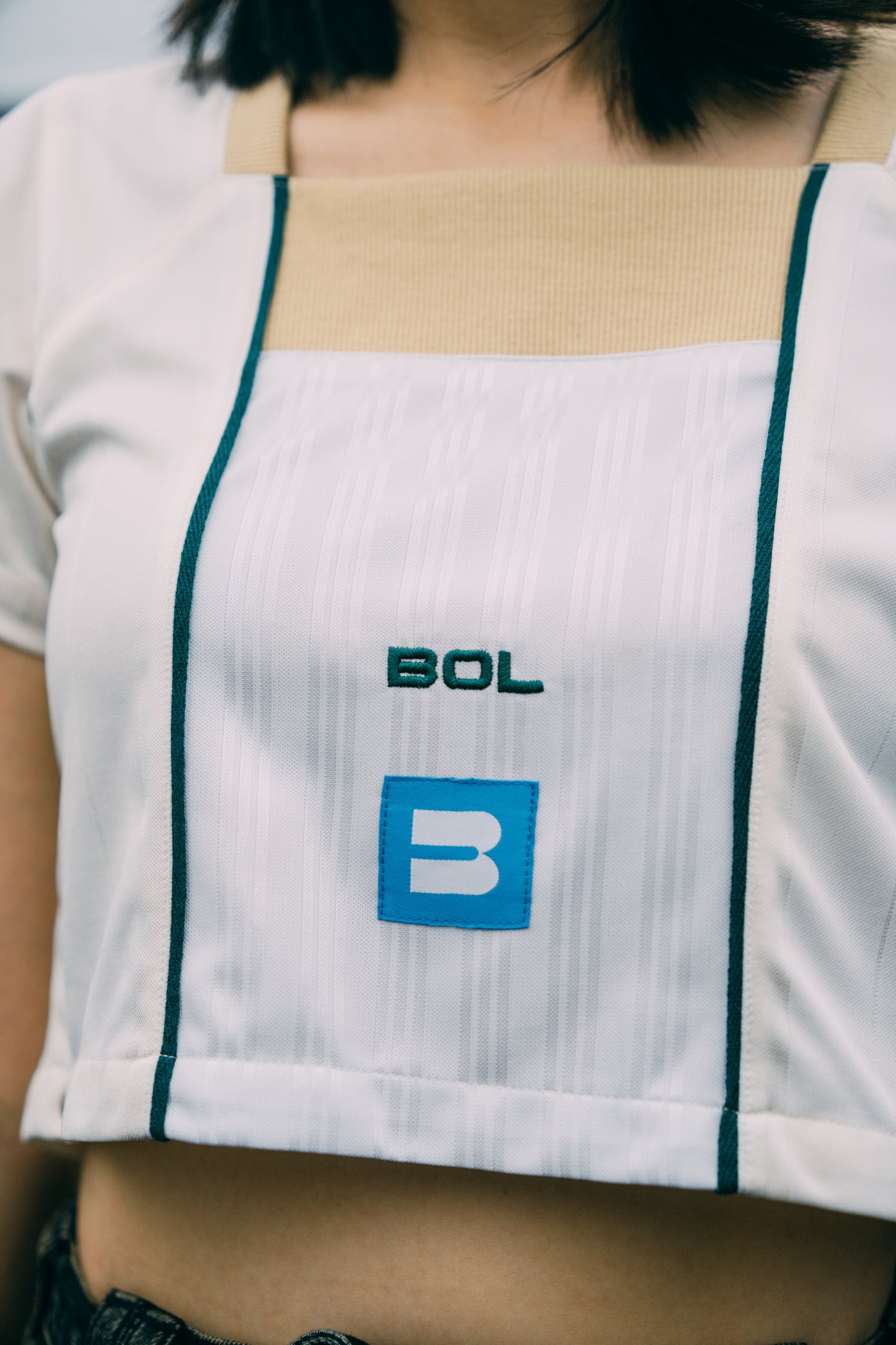 Sport Jersey Tee (Beige)