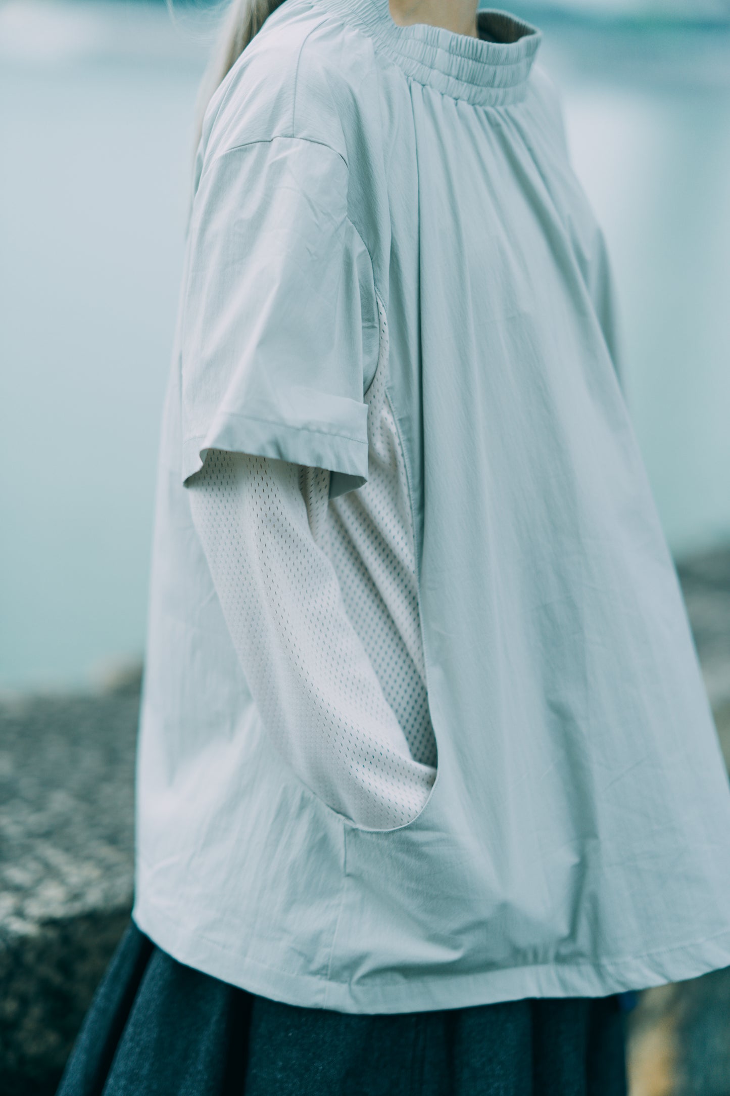 AW24-34T Tech Jellyfish Top