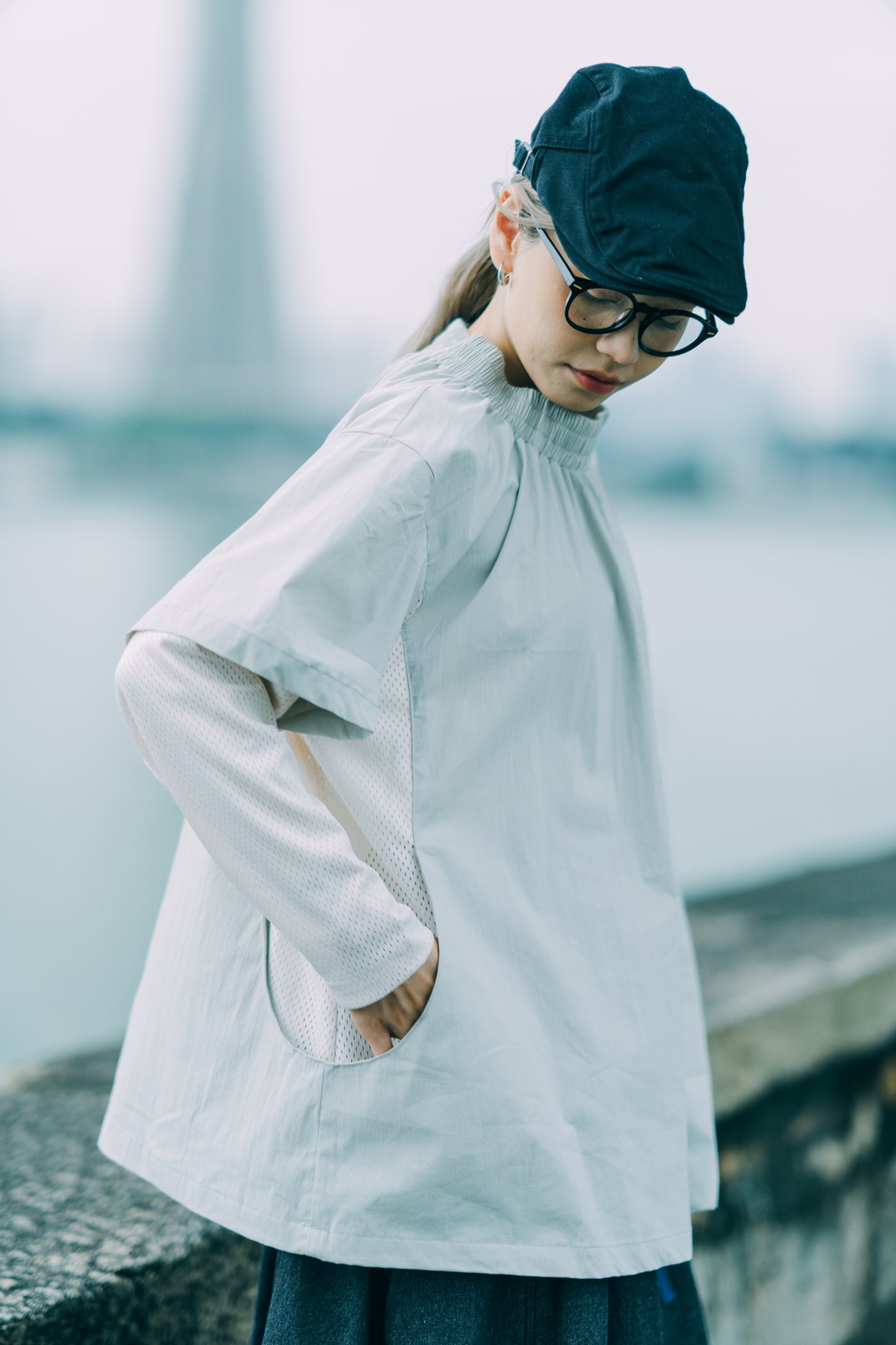 AW24-34T Tech Jellyfish Top