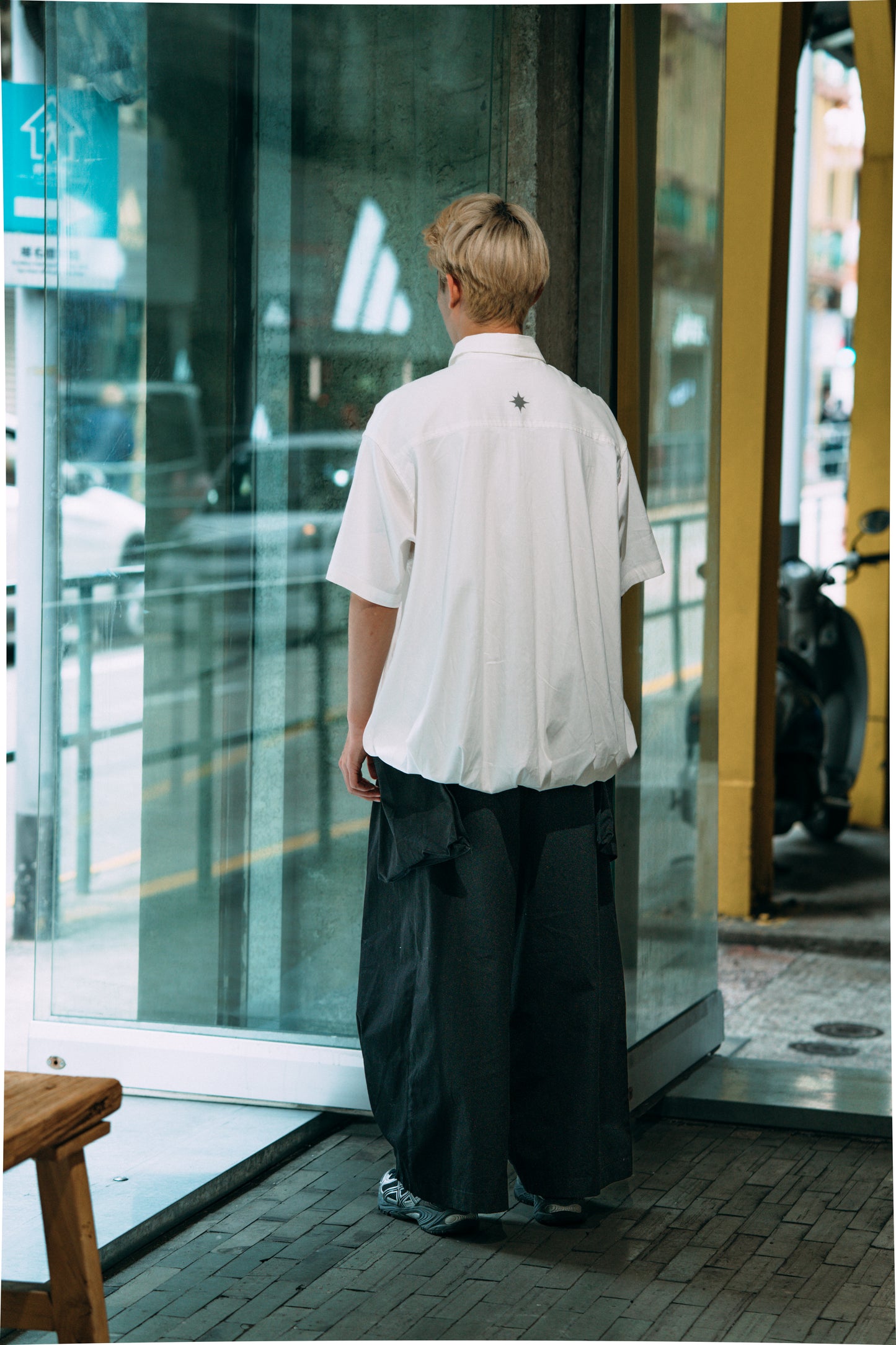 SS25-02T Bubble Shirt (White)