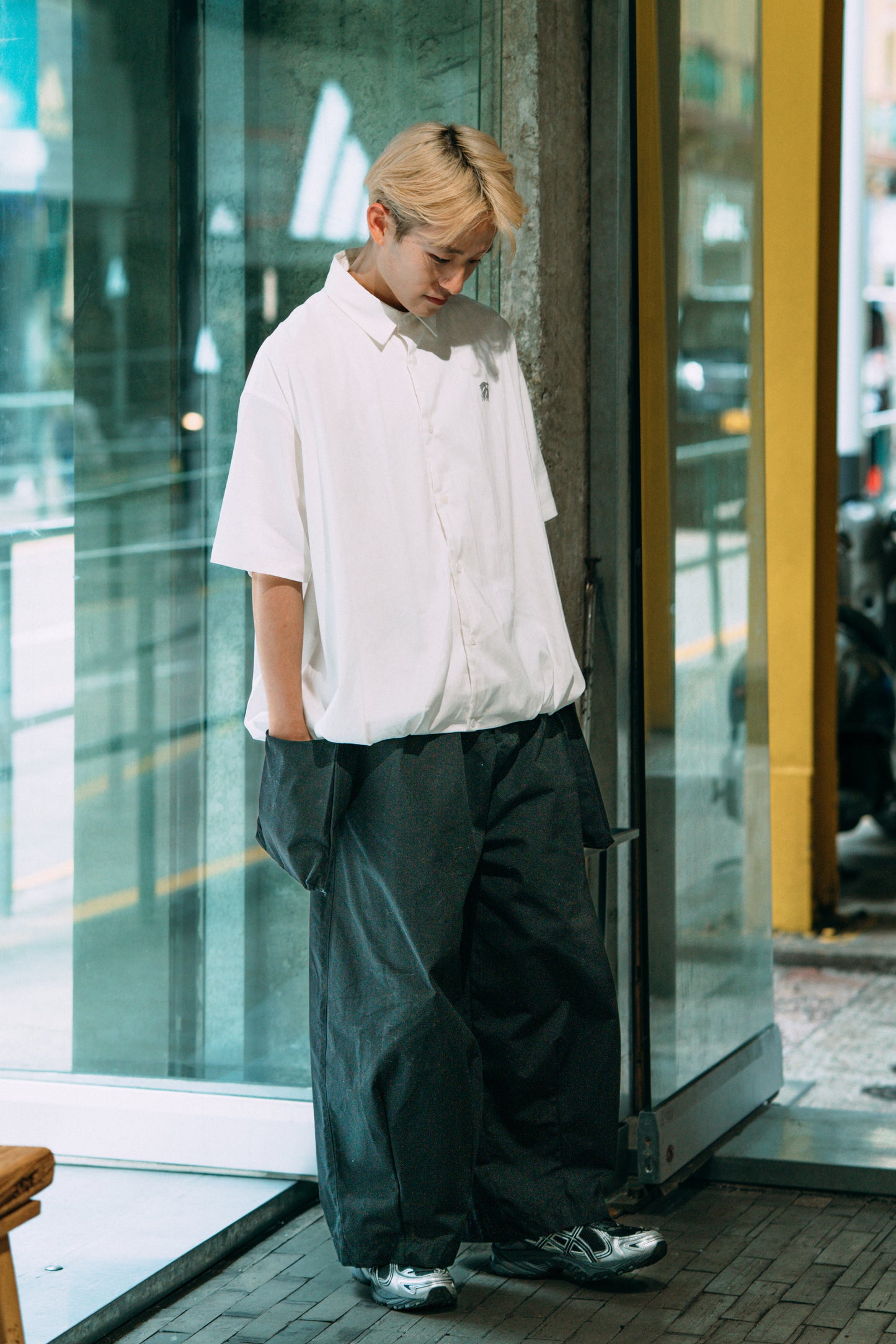 SS25-02T Bubble Shirt (White)