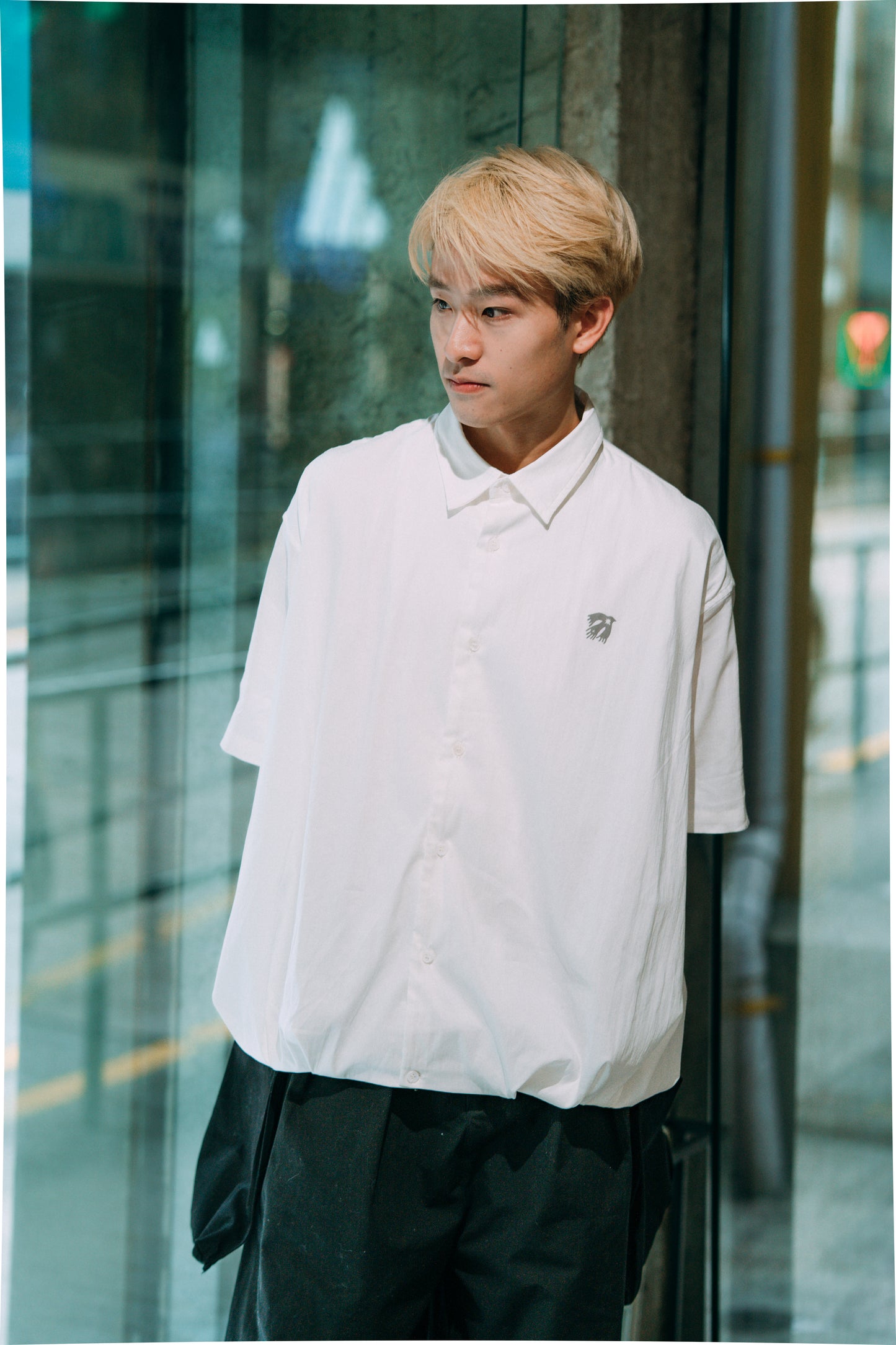 SS25-02T Bubble Shirt (White)