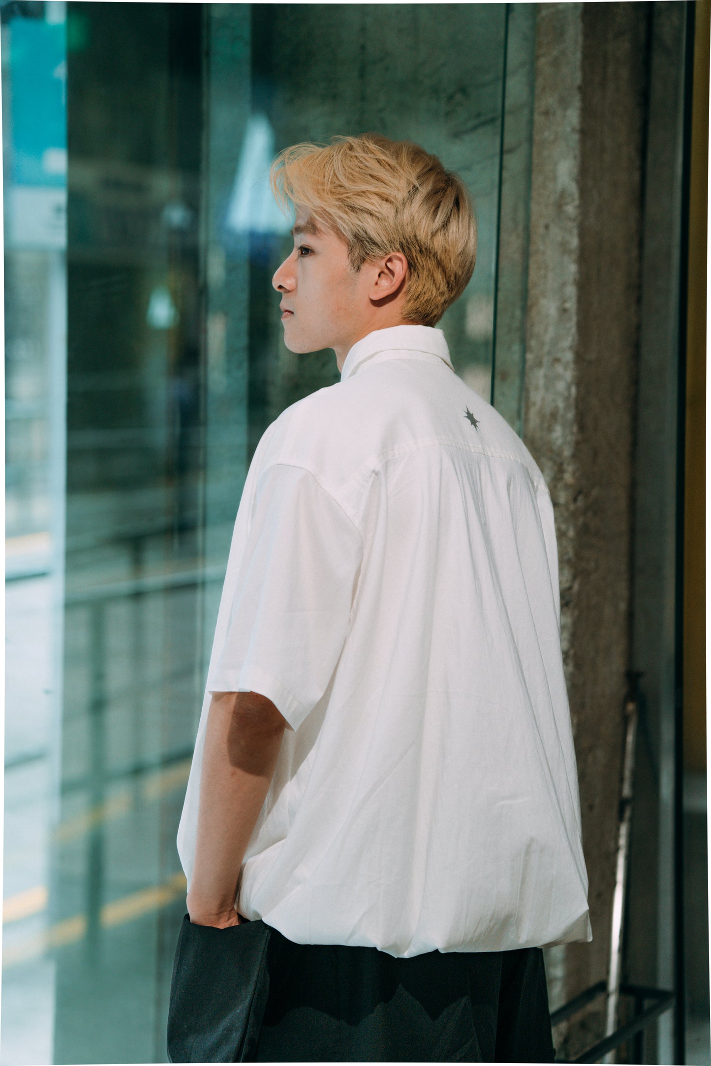 SS25-02T Bubble Shirt (White)