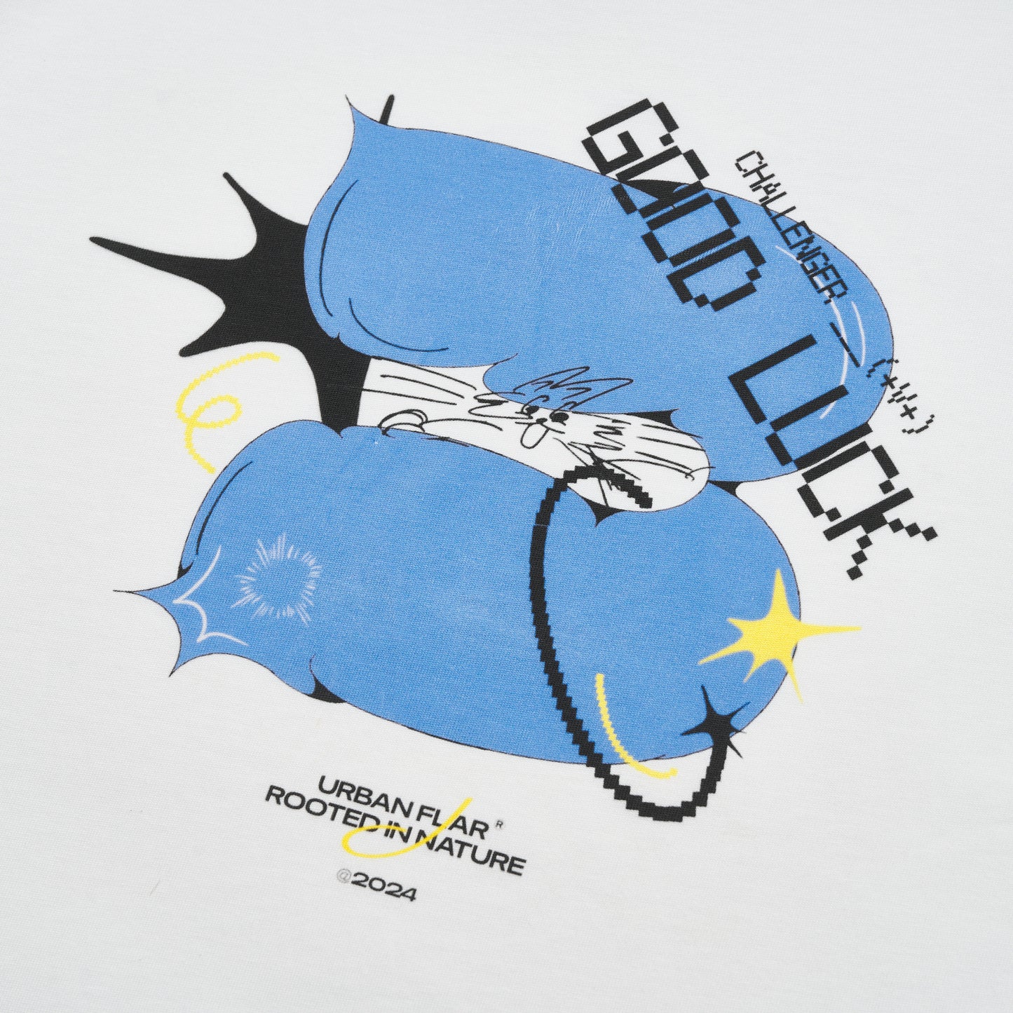 SS24-30T PLAY THE GAME-CAT TEE