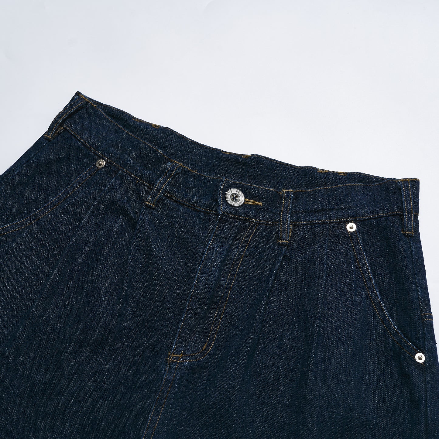 SS24-28S Capri Denim Shorts