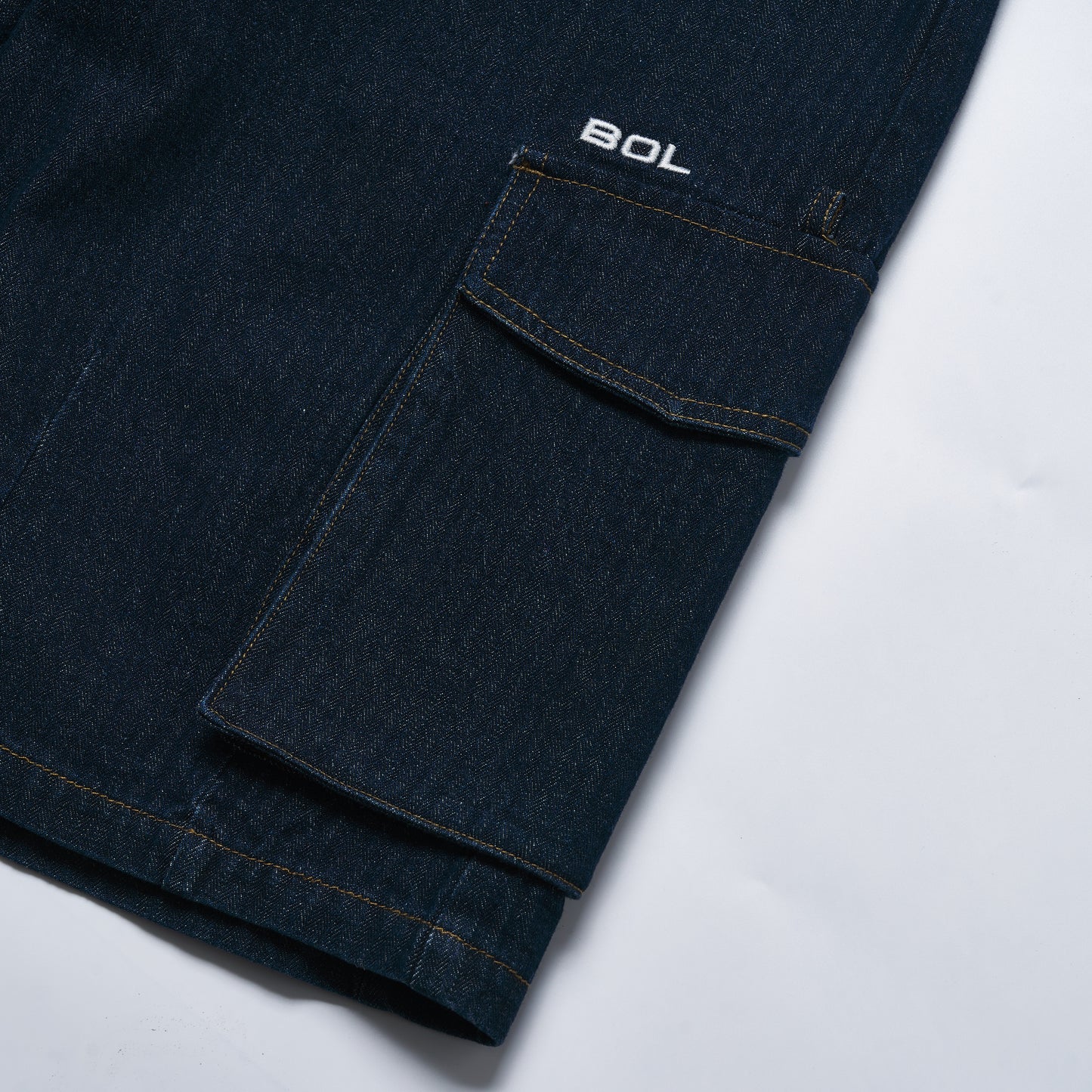 SS24-28S Capri Denim Shorts