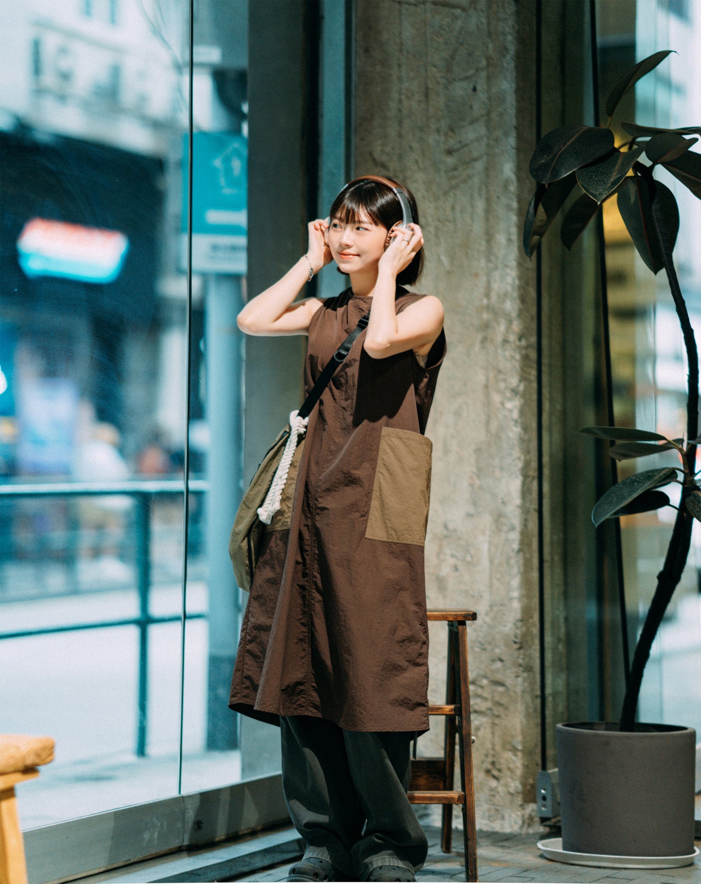 SS24-09 Jumper Maxi Dress with Pockets