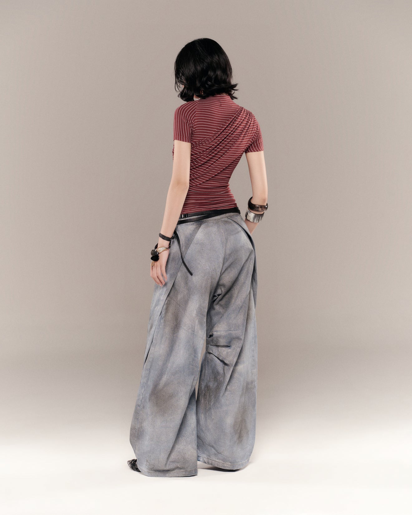 Monty Top (Red Stripes) — Bunnyhill