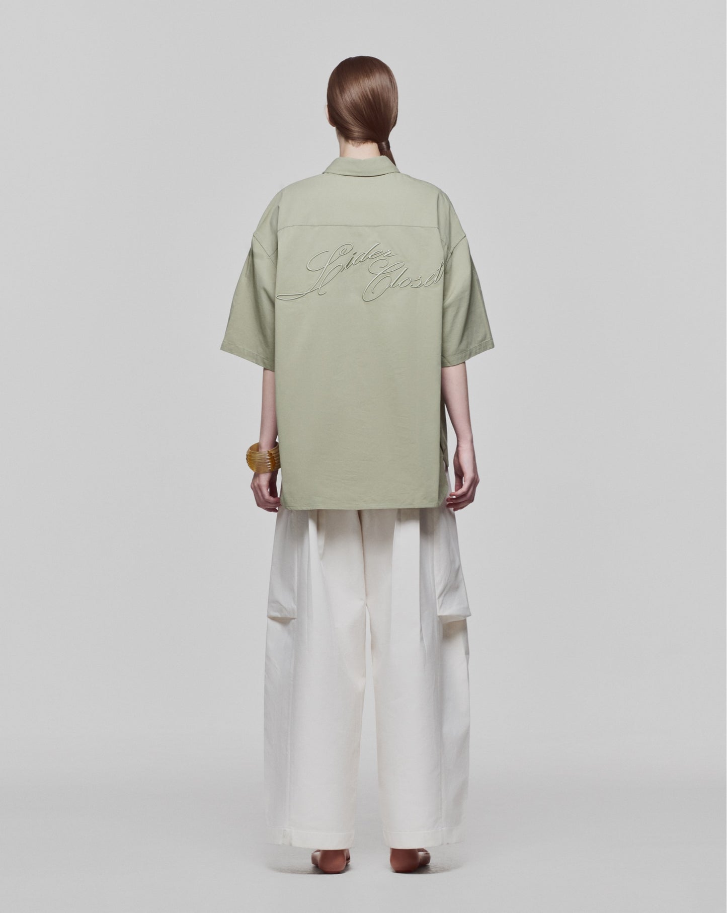Lider OFF DUTY BOXY SHIRT - Soft Avo 恤衫