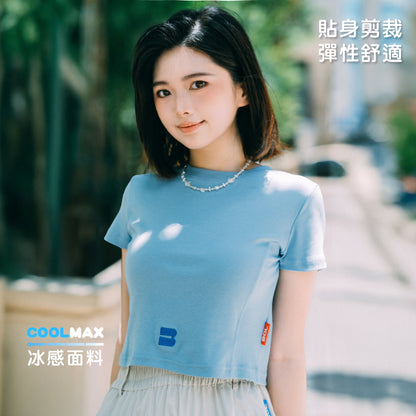 Mock Neck Top COOLMAX