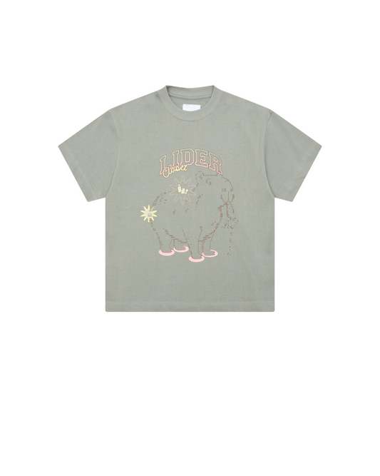 Lider CAPYNOMNOM TEE - Olive Chill T 恤