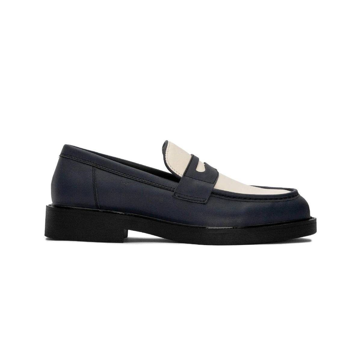 The Wolf Sean Penny Navy Blue & Offwhite 樂福鞋 圖 8