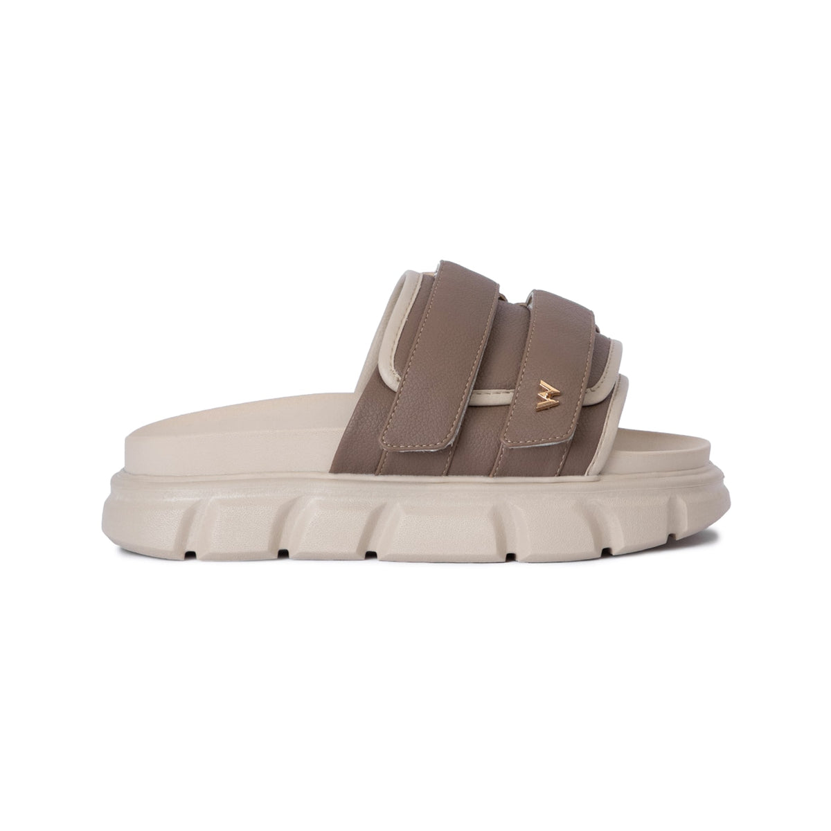 The Wolf Essential Strap Brown & Beige 拖鞋 圖 8