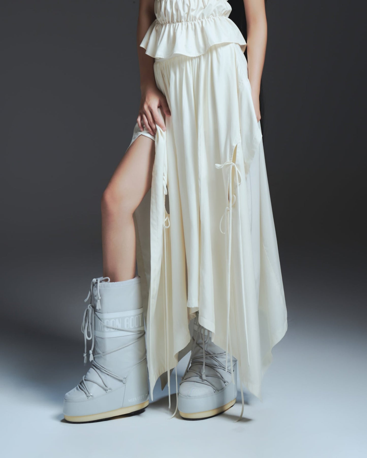 Twyla Skirt (Ivory) — Bunnyhill