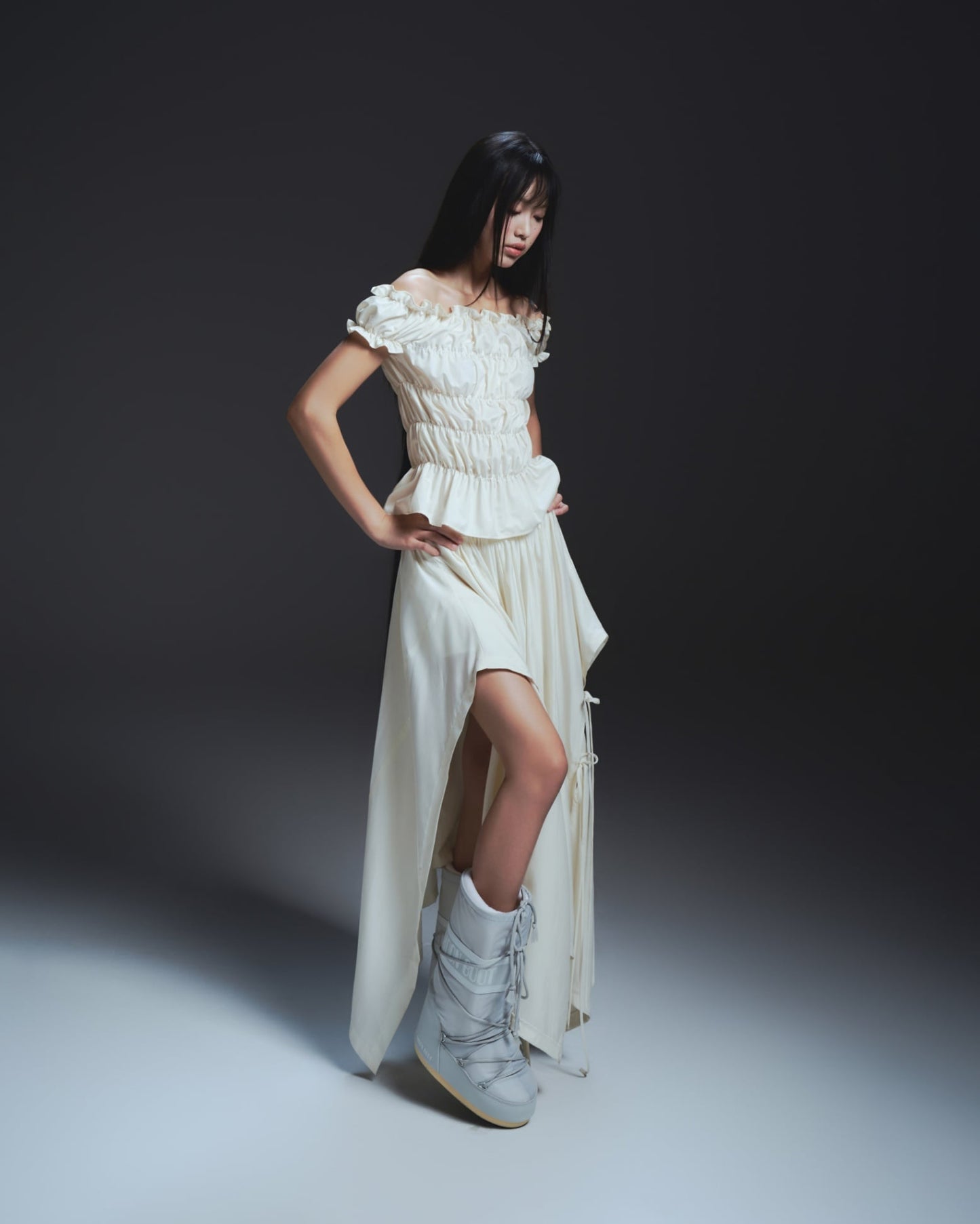 Twyla Skirt (Ivory) — Bunnyhill
