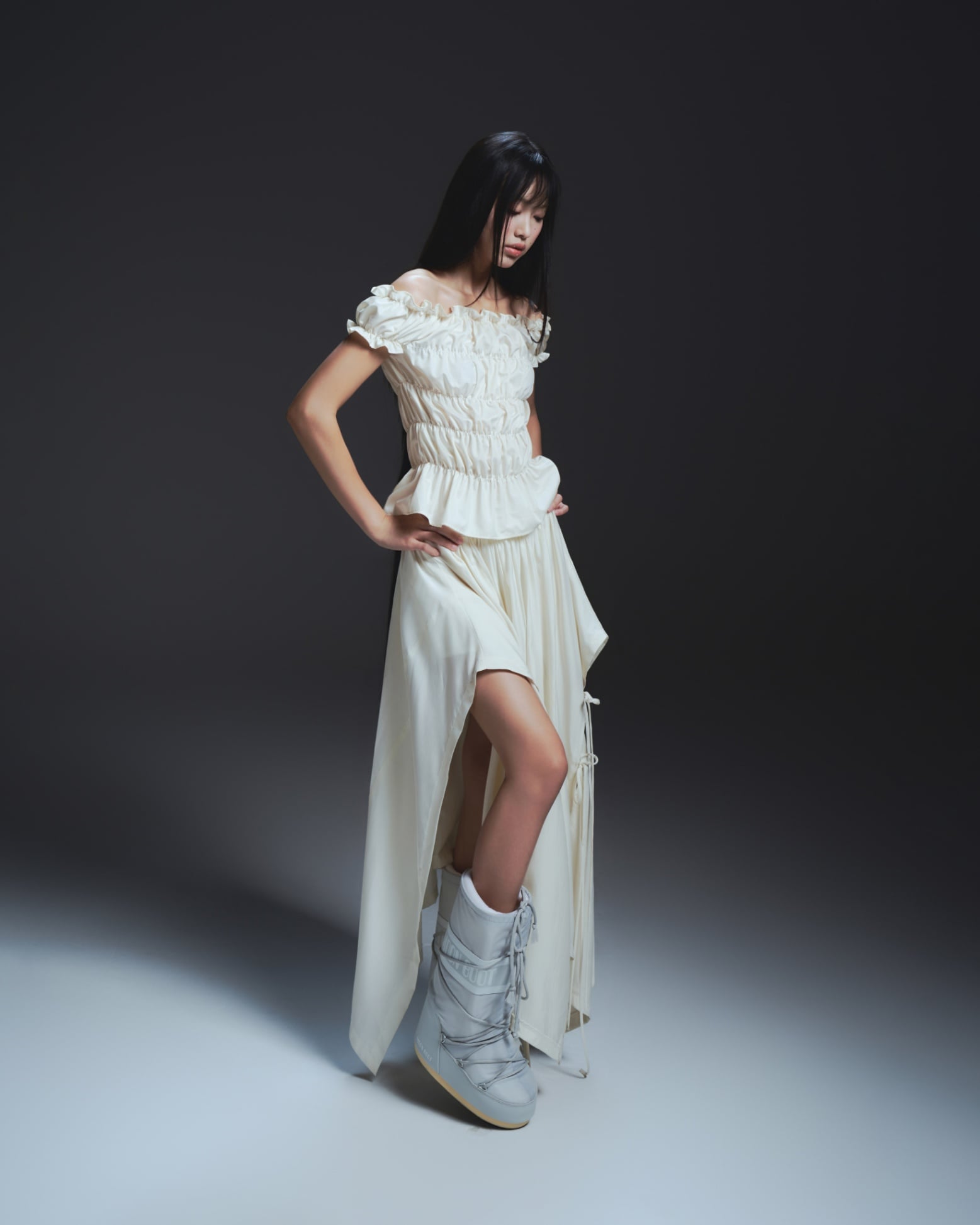 Twyla Skirt (Ivory) — Bunnyhill