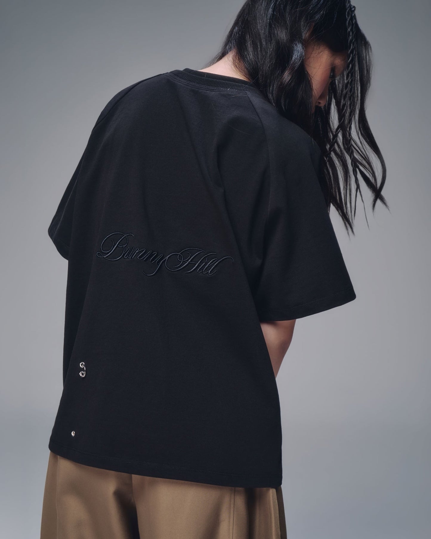 Bunny Charm Ver Shirt (Black) — Bunnyhill