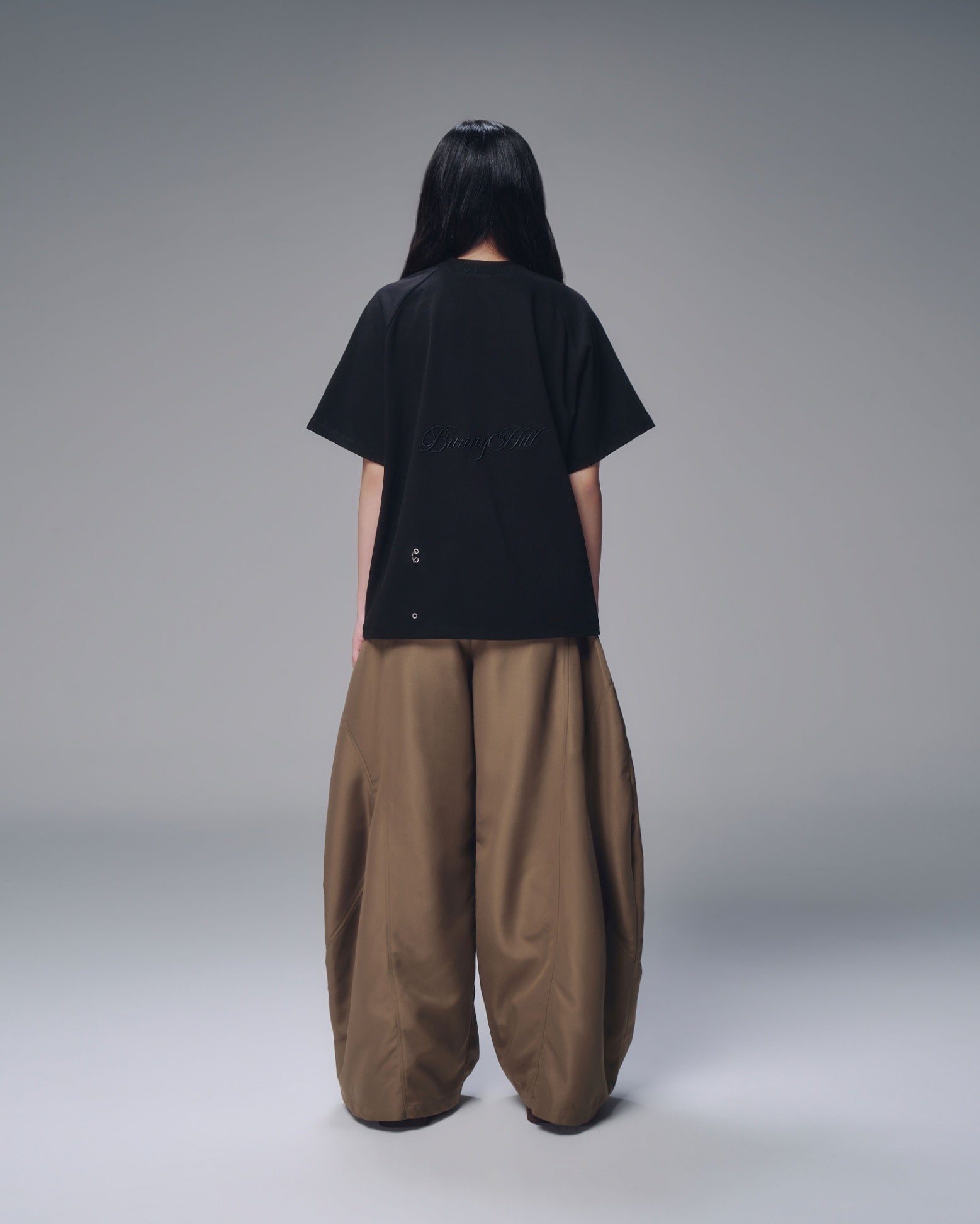 Bunny Charm Ver Shirt (Black) — Bunnyhill