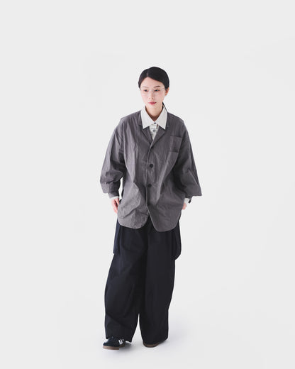 AW24-17J Notch Lapel Shirt Jacket
