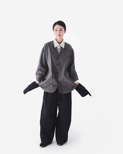 AW24-17J Notch Lapel Shirt Jacket