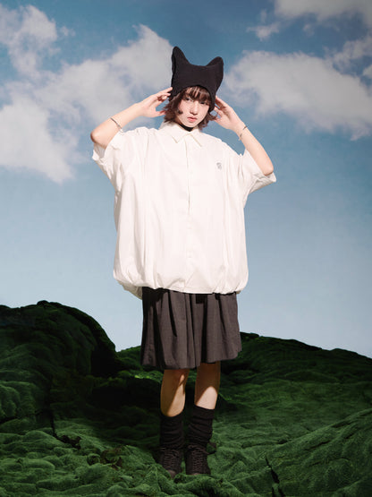 SS25-02T Bubble Shirt (White)