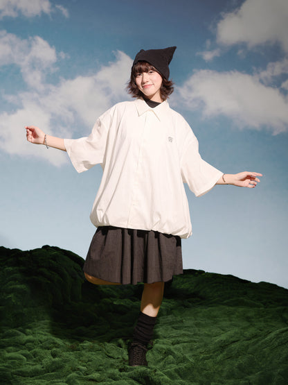 SS25-02T Bubble Shirt (White)