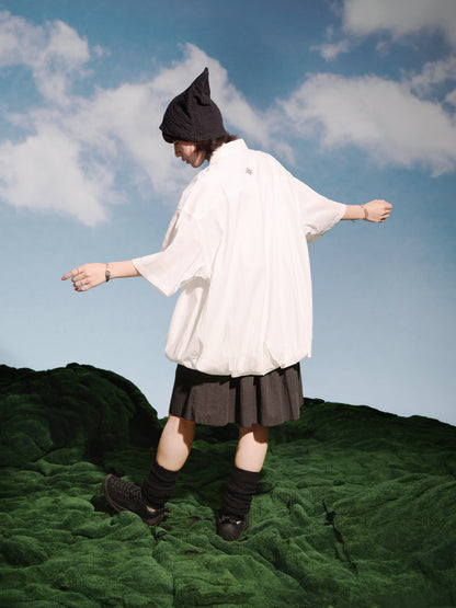 SS25-02T Bubble Shirt (White)