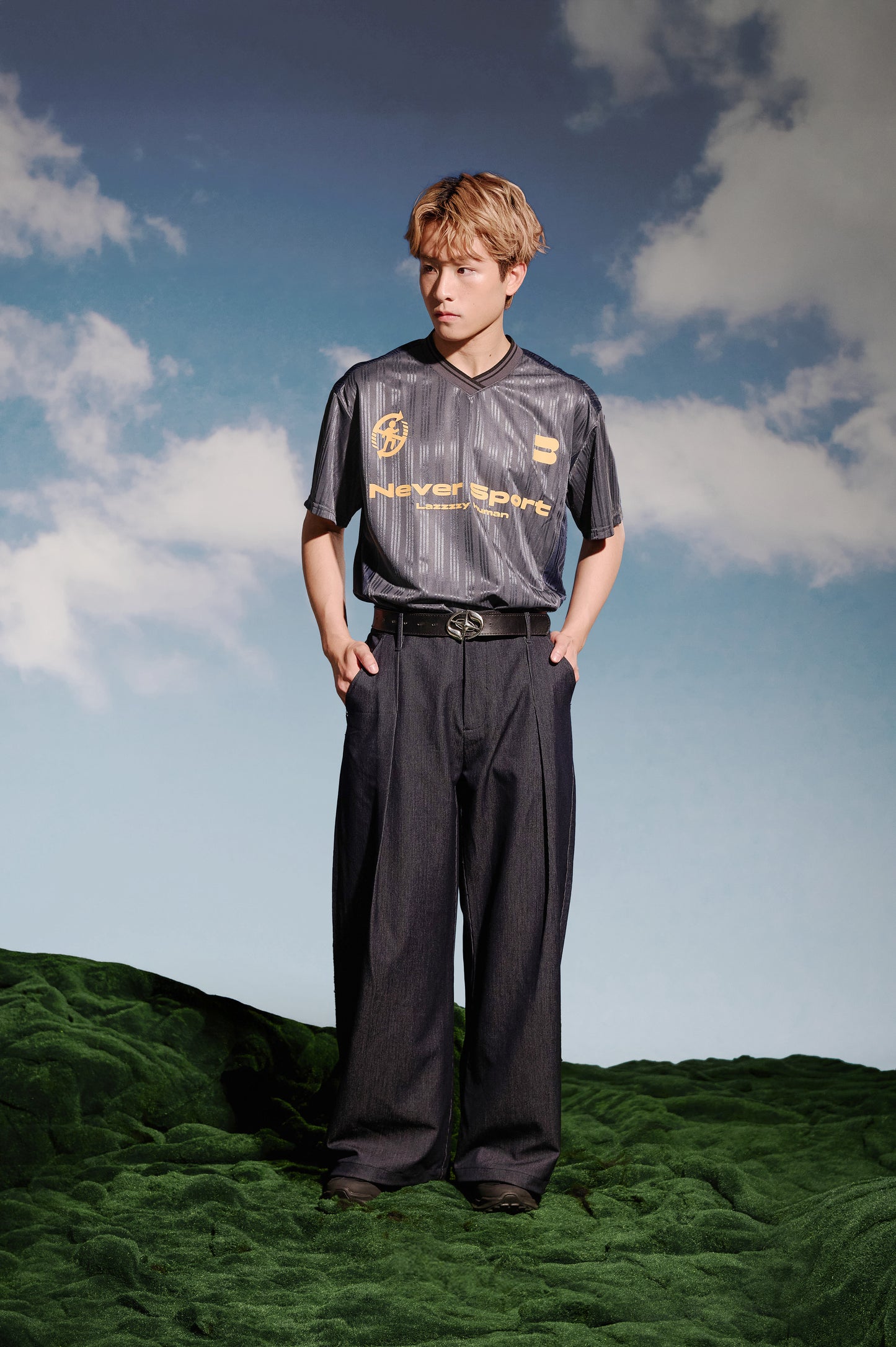 SS25-10T Normcore Jersey Tee (Blue)