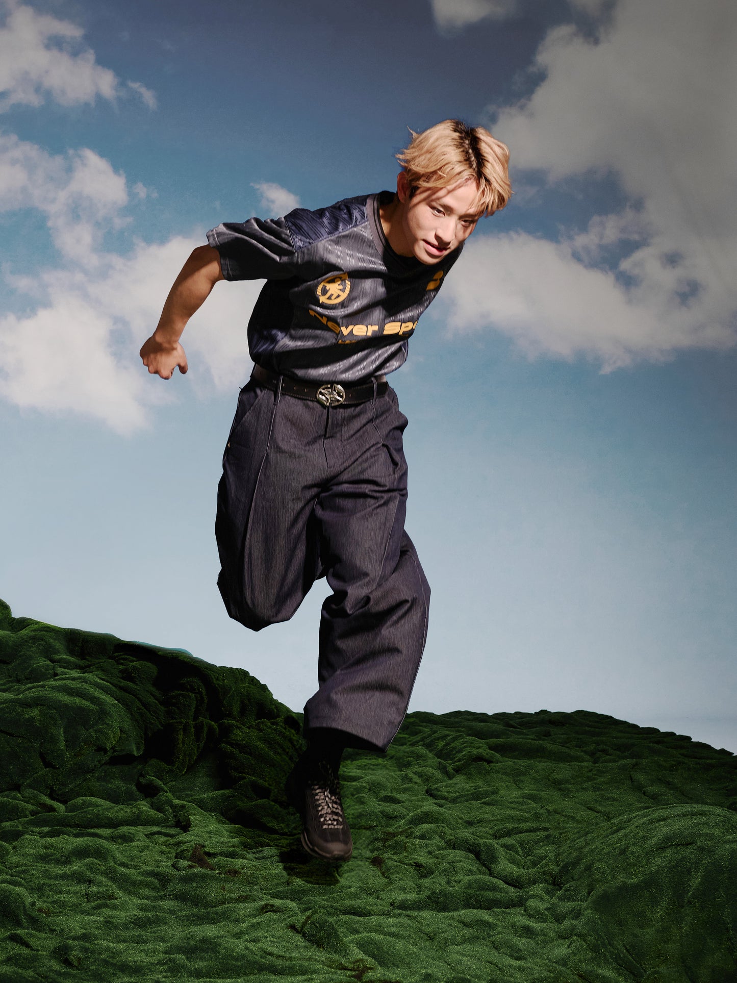 SS25-10T Normcore Jersey Tee (Blue)