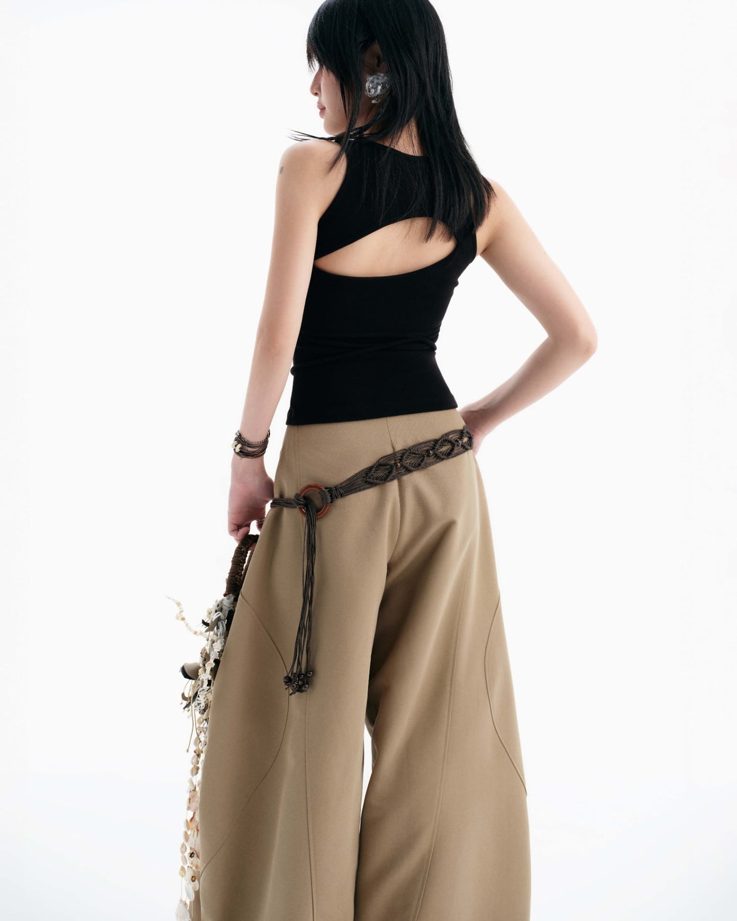 Conrad Sleeveless Top (Black) — Bunnyhill