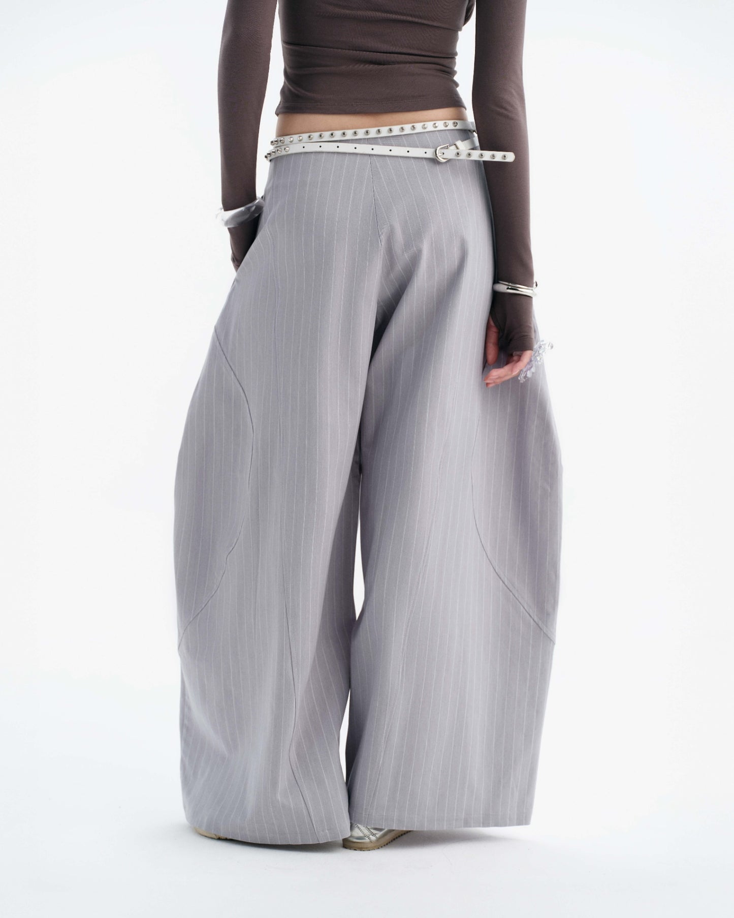 LUFT PANTS GREY BLUE STRIPES | Bunnyhill 褲子 Pants