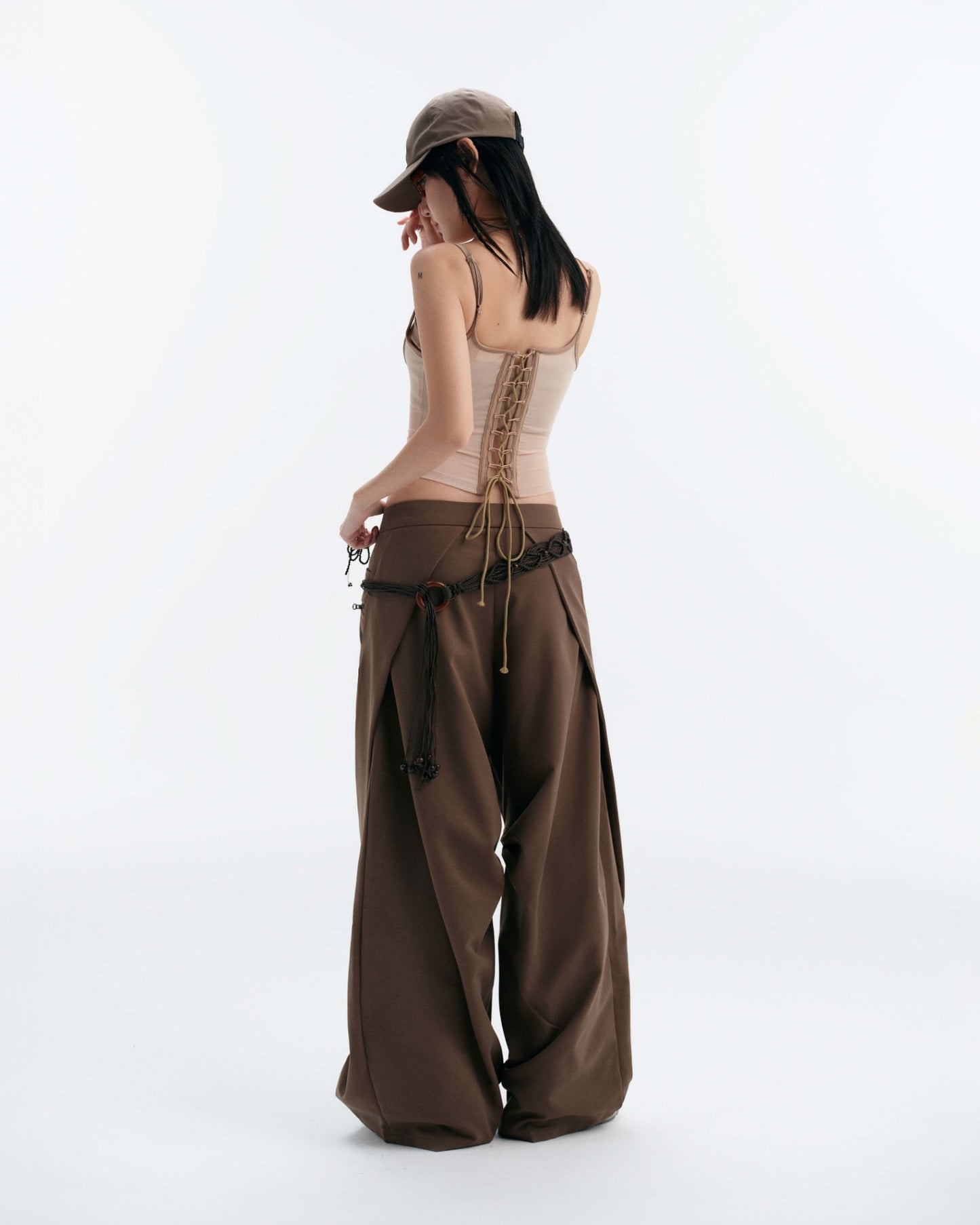 Melios Mesh Top (Beige) — Bunnyhill