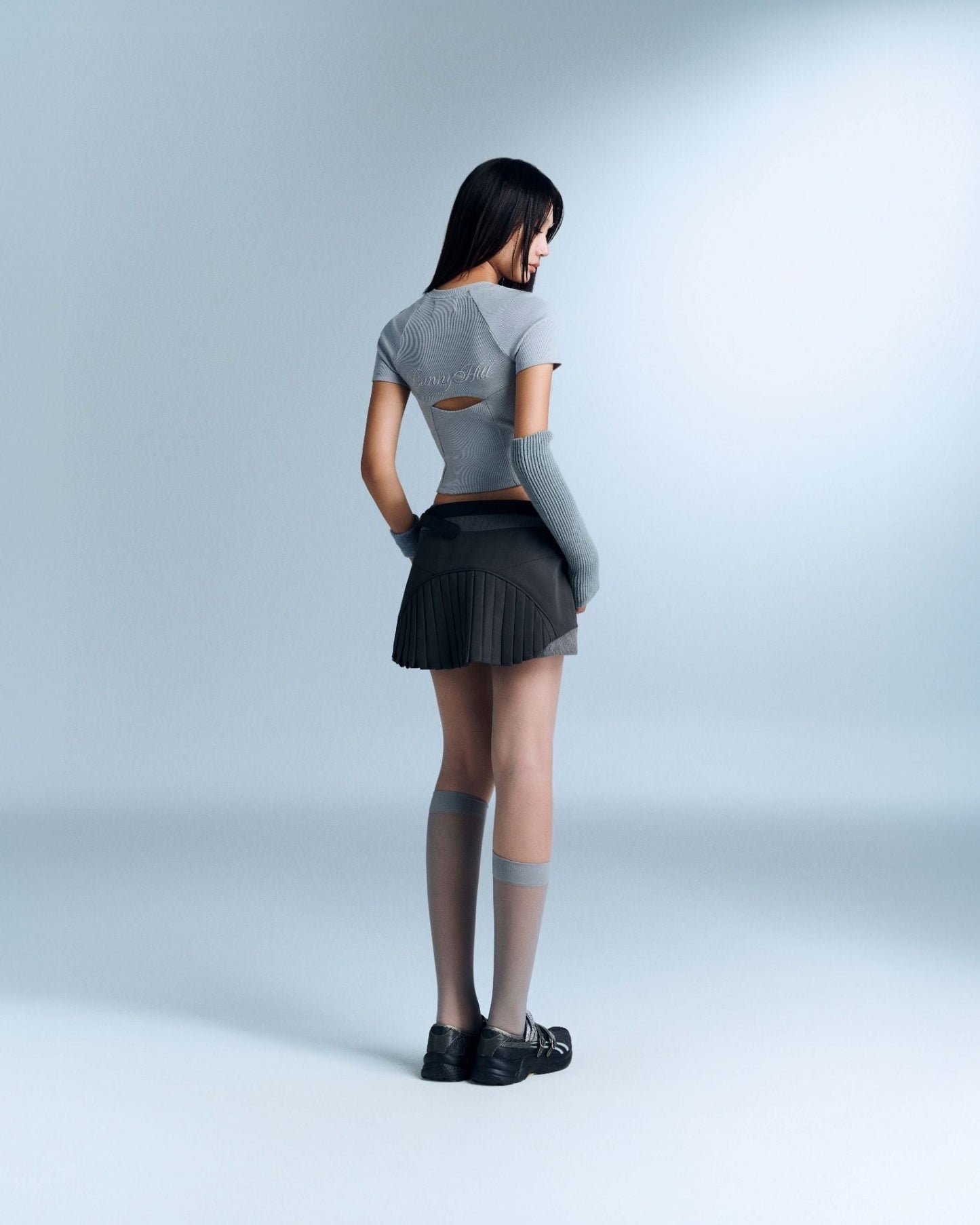 SAIRA SKIRT GREY | Bunnyhill 裙子 Skirt