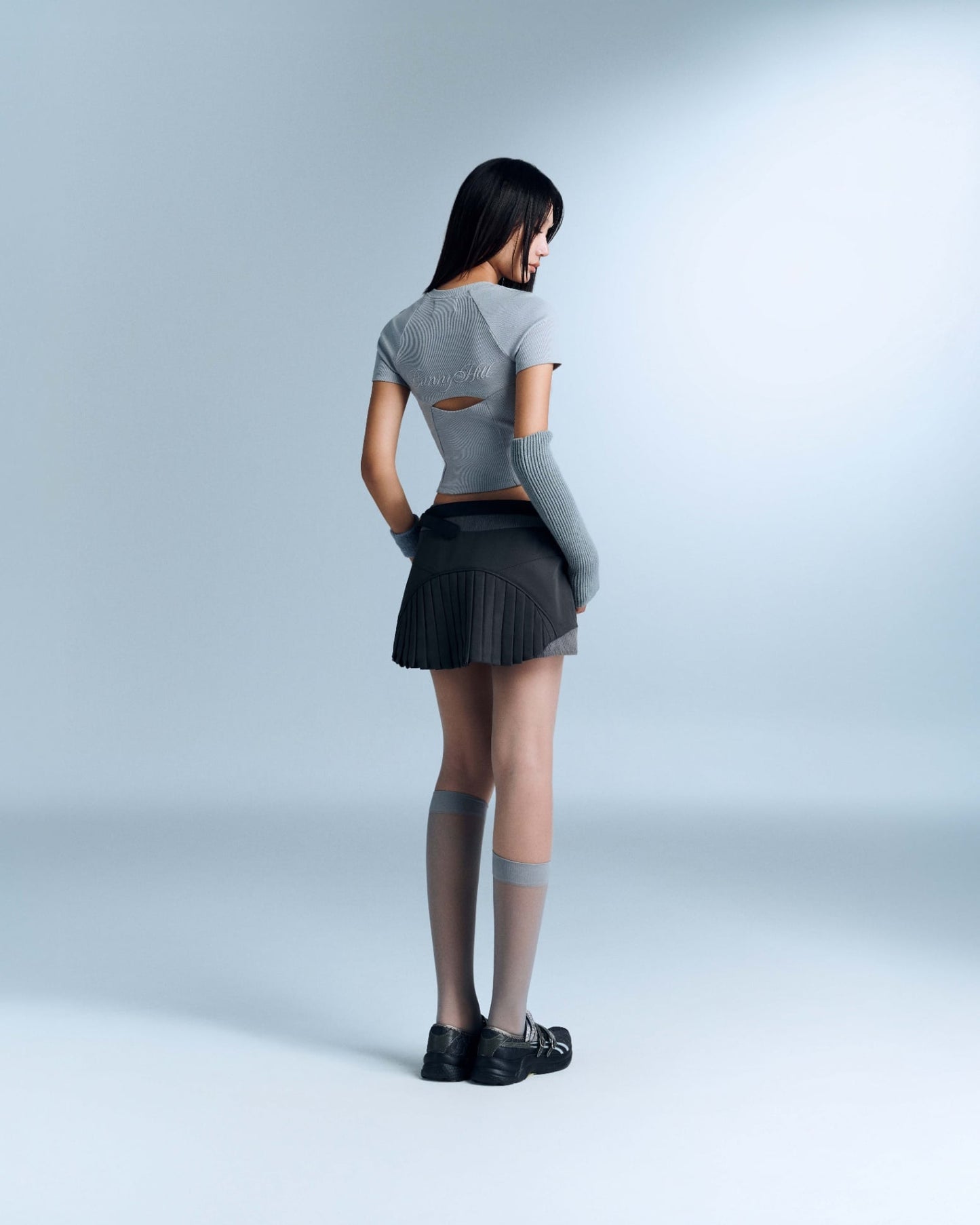 Persea Top (Blue Grey) — Bunnyhill