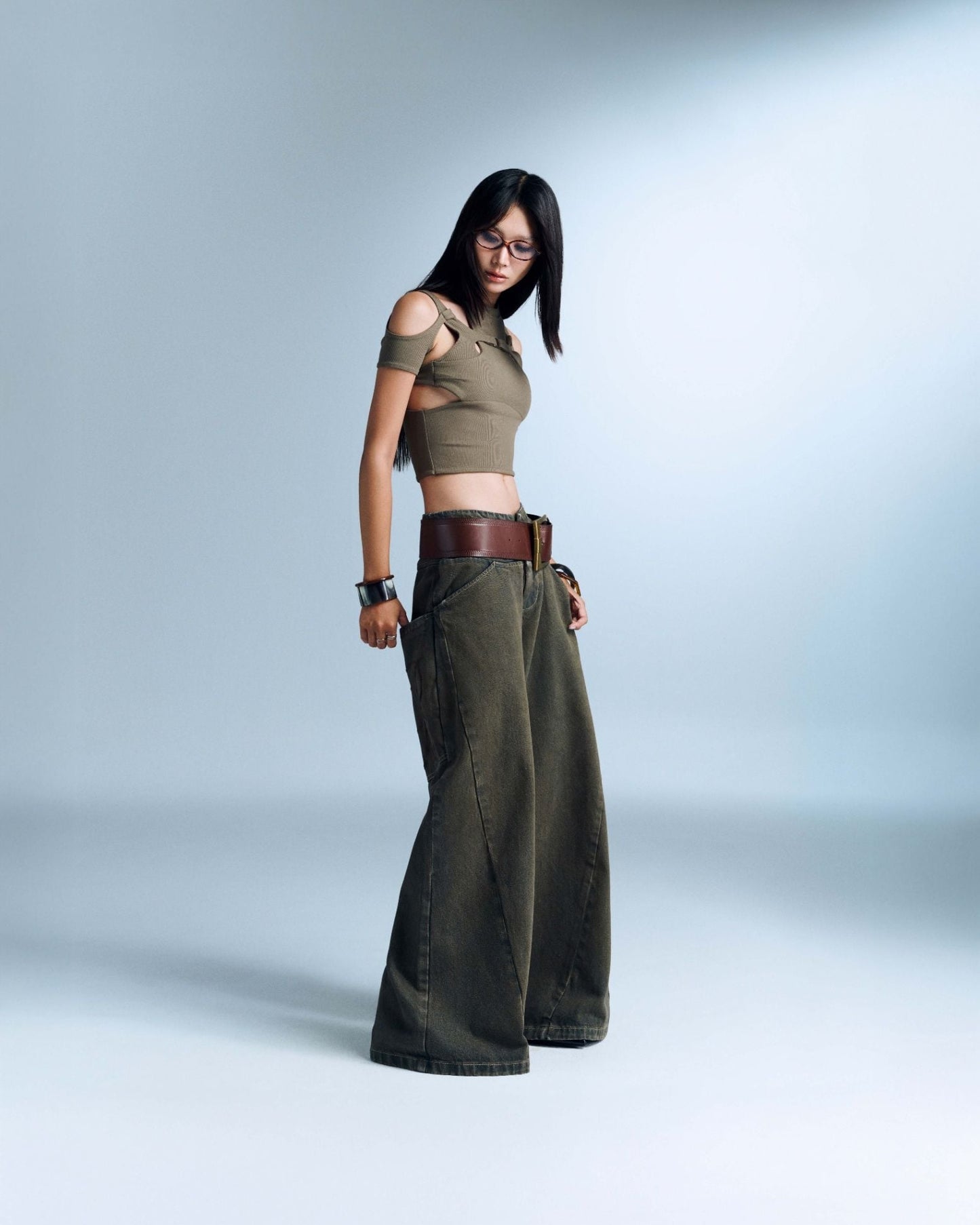 SOLOMON PANTS ARMY GREEN | Bunnyhill 褲子 Pants