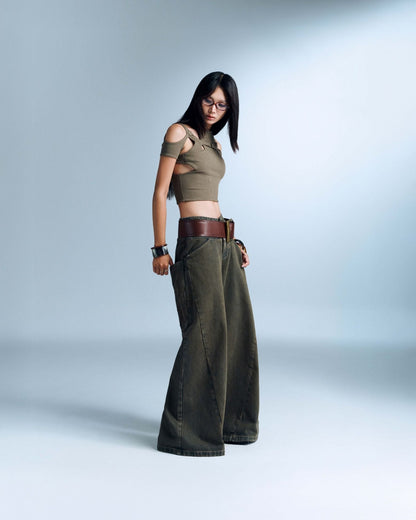 SOLOMON PANTS ARMY GREEN | Bunnyhill 褲子 Pants