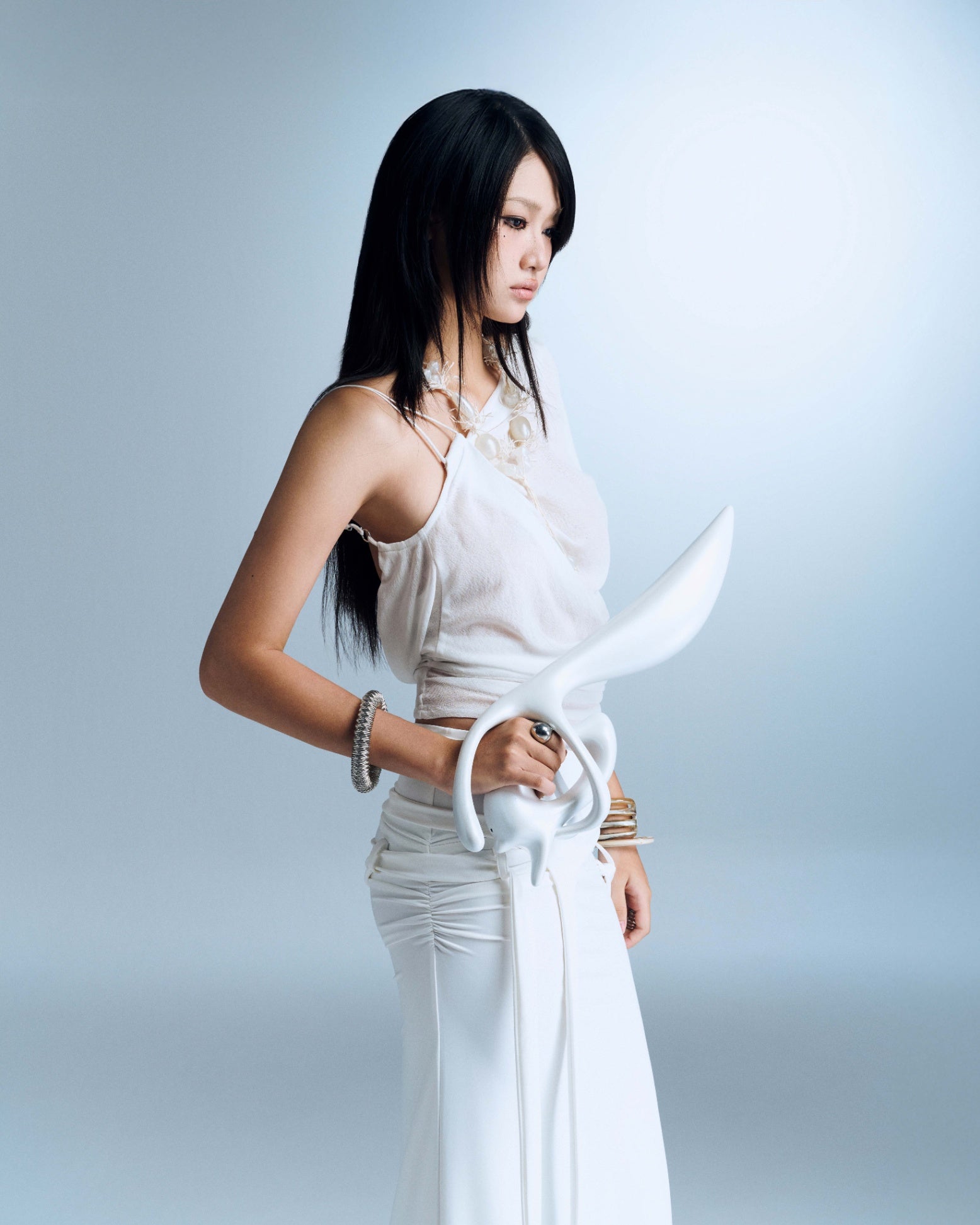 Samir Top (White) — Bunnyhill