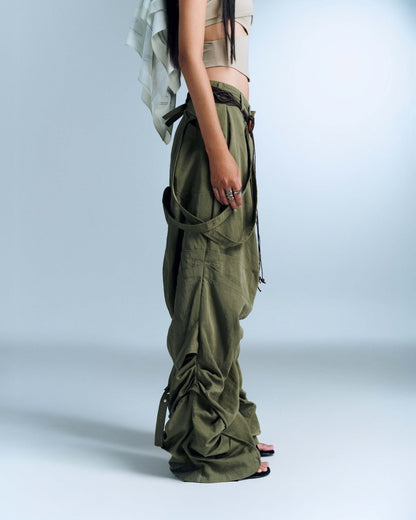 LIOTA PANTS GREEN | Bunnyhill 褲子 Pants