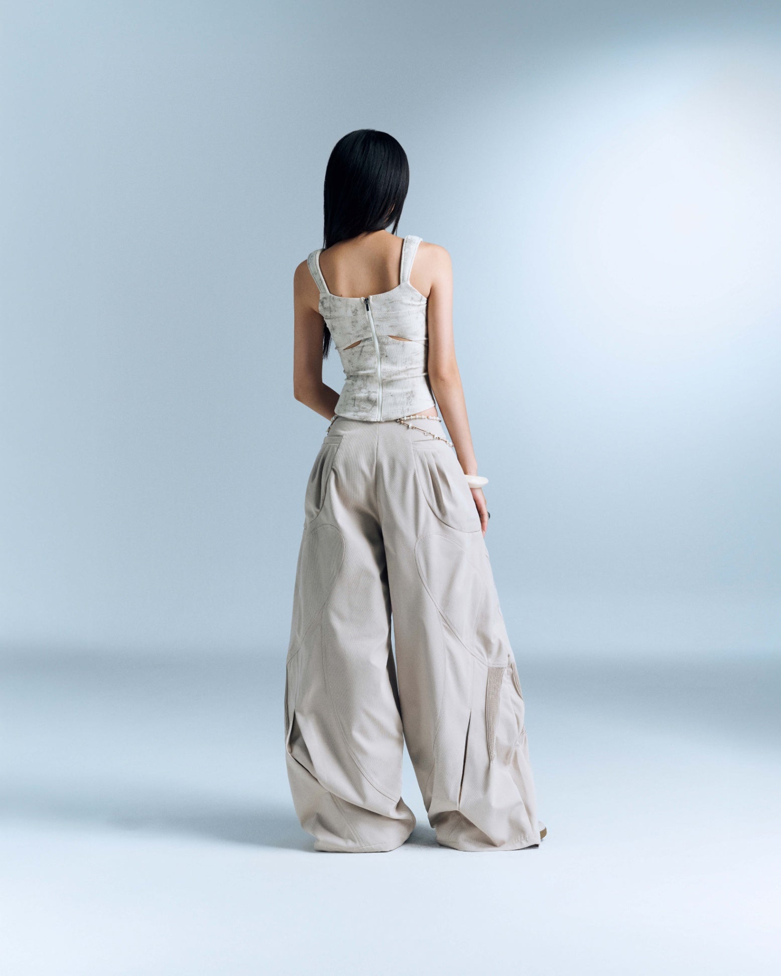 Saide Top (Marble White) — Bunnyhill